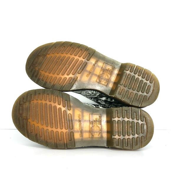 Dr Martens Floral Slime Paint Slick 1460 Pascal Lace Up Boots Women’s 6 Shoes - Picture 11 of 13